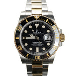 Load image into Gallery viewer, Rolex 40mm Two Tone Black Submariner 116613LN
