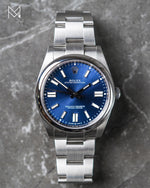 Load image into Gallery viewer, Rolex Oyster Perpetual 41mm Stainless Steel Blue Dial 124300 BRAND NEW
