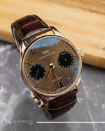 Load image into Gallery viewer, IWC Portuguese Brown Dial IWC500124 Pre-Owned
