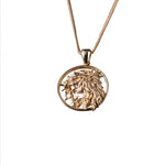 Load image into Gallery viewer, 18K Gold Jesus Pendant (Small)
