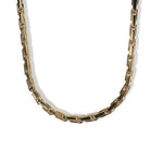 Load image into Gallery viewer, 18K Yellow Gold Rectangle Cuban Maxioro Solid Chain
