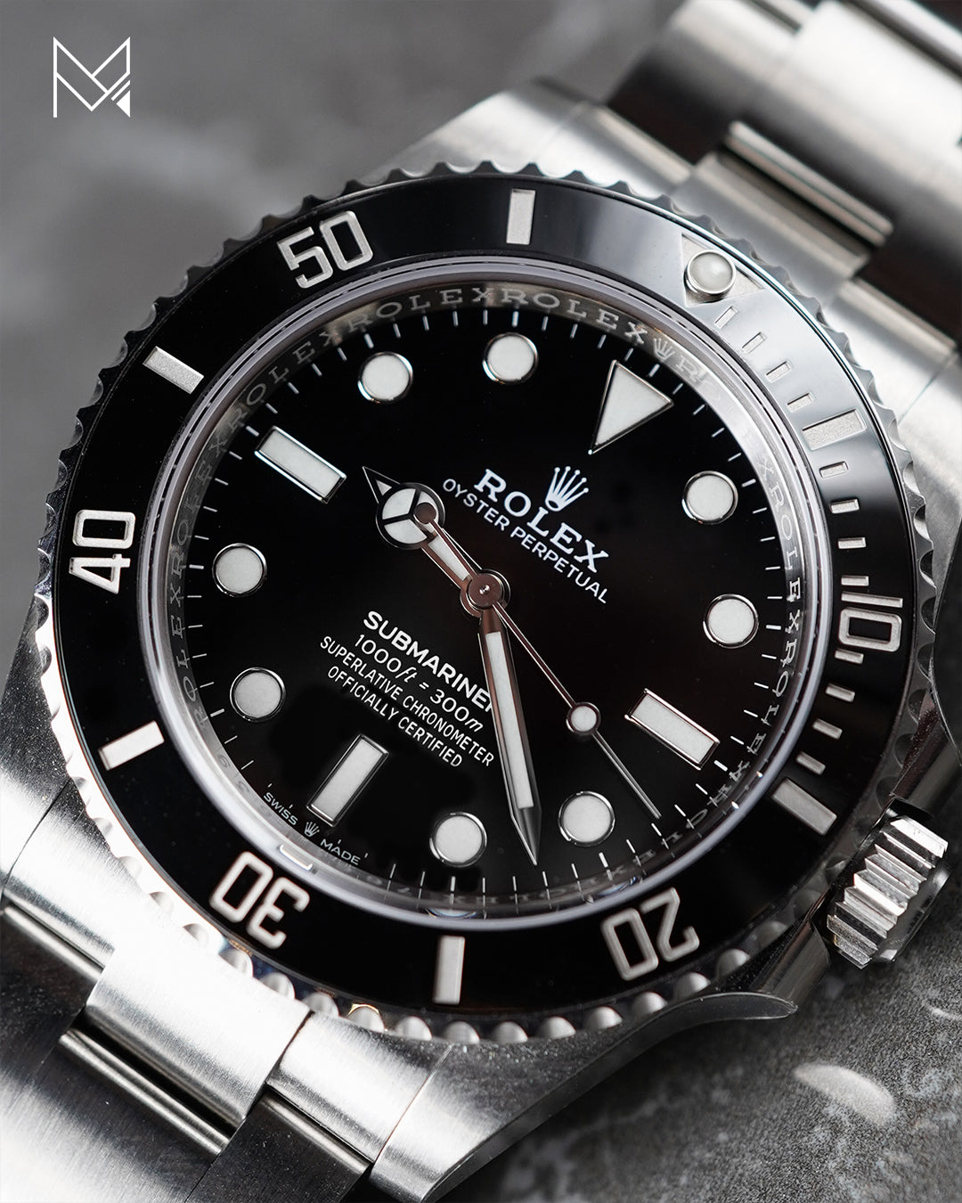 Rolex 2022 Submariner 41mm No Date Black Ceramic 124060