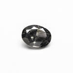 Load image into Gallery viewer, 0.77ct 6.75x5.10x2.78mm SI1 Fancy Dark Grey Oval Brilliant 22713-01

