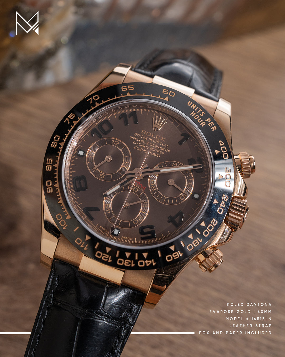 Rolex Daytona Evarose Gold 116515LN