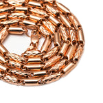 Load image into Gallery viewer, 18K Rose Gold Link Necklace
