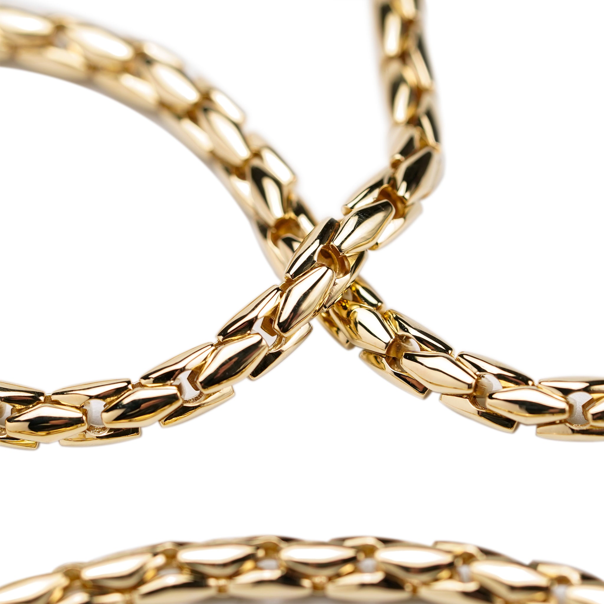 18K Solid Gold Snake Chain