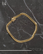 Load image into Gallery viewer, 18K Yellow Gold Miami Cuban Solid Bracelet
