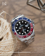 Load image into Gallery viewer, Rolex GMT Master II Pepsi 126710BLRO
