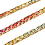 Load image into Gallery viewer, 18K Yellow Gold Rainbow Bracelet (4.60CT)
