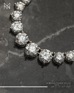 Load image into Gallery viewer, 18K White Gold Diamond Necklace
