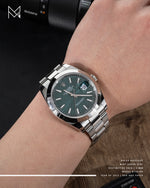 Load image into Gallery viewer, Rolex Datejust Distinctive Face Mint Green Dial 126300 Pre-Owned
