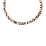 Load image into Gallery viewer, 14K Yellow Gold Cuban Link Pavé Diamond Necklace (4.65CT)
