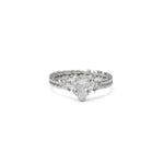 Load image into Gallery viewer, 18K White Gold 1.26CT Heart Shape Diamond Ring
