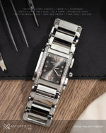 Load image into Gallery viewer, Patek Philippe P180921 Twenty-4 Diamonds Lady&#39;s Slate Grey Dial Pre-Owned
