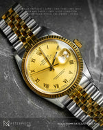 Load image into Gallery viewer, Rolex 36mm Datejust Two Tone Watch 16013 Pre-Owned
