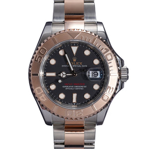 Rolex Yacht Master Rose Gold Black Dial 126621