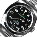 Load image into Gallery viewer, Rolex Air-King  Black Arabic Dial Green Second 40mm Automatic Watch 116900

