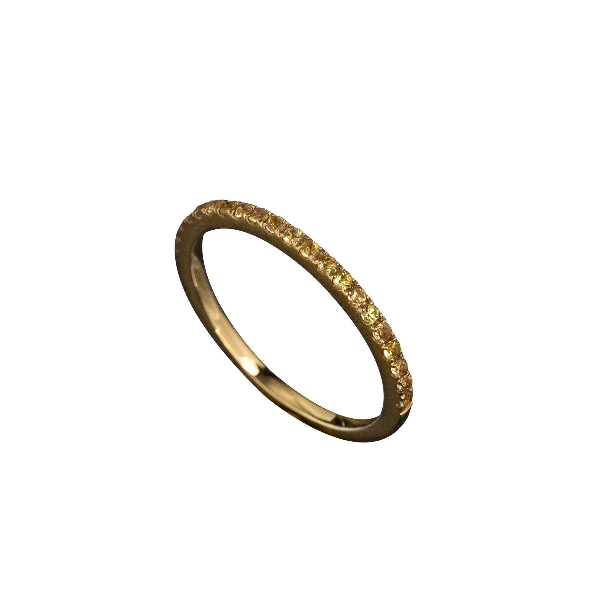 18K Gold Gemstone Ring