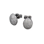 Load image into Gallery viewer, 18K White Gold Diamond Earrings
