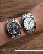 Load image into Gallery viewer, Rolex Datejust Grey Rhodium Index Dial 126334
