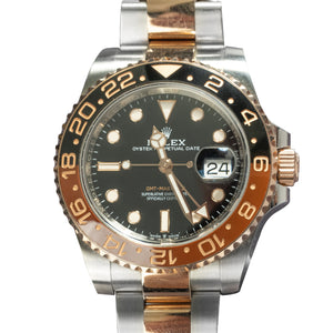 Rolex GMT Master II Root Beer Rose Gold and Stainless Steel 126711CHNR Pre-Owned
