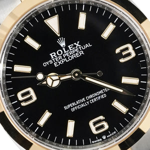 Rolex Explorer 36mm 18k Two-Tone 124273 Pre-Owned