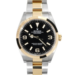 Rolex Explorer 36mm 18k Two-Tone 124273 Pre-Owned