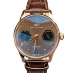 Load image into Gallery viewer, IWC Portuguese Brown Dial IWC500124 Pre-Owned

