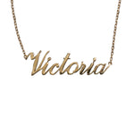 Load image into Gallery viewer, Custom 18K Rose Gold Letter Necklace
