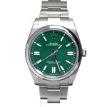 Load image into Gallery viewer, Rolex Oyster Perpetual Green Dial 41mm 124300 Pre-Owned
