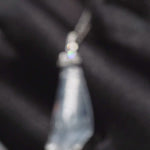 Load and play video in Gallery viewer, 18K White Gold Highly Translucent Buddha Hand Jadeite Jade Pendant with Diamonds
