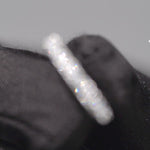 Load and play video in Gallery viewer, 18K White Gold 1.20CT Pavé Diamond Eternity Ring
