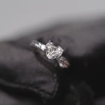Load and play video in Gallery viewer, 18K White Gold 1.26CT Heart Shape Diamond Ring
