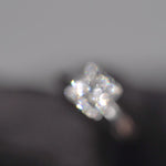 Load and play video in Gallery viewer, 18K White Gold 2CT Princess Cut Solitaire Diamond Ring

