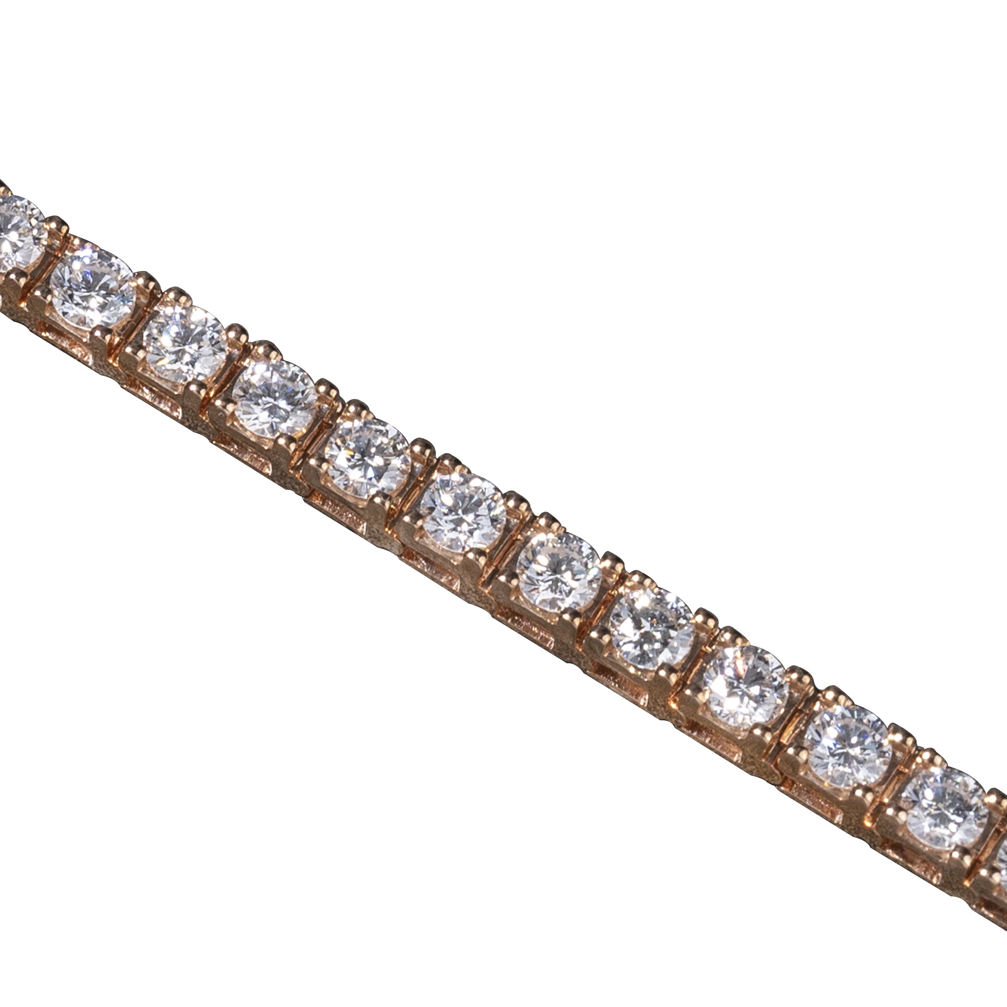 Diamond Bracelet  18K Rose Gold